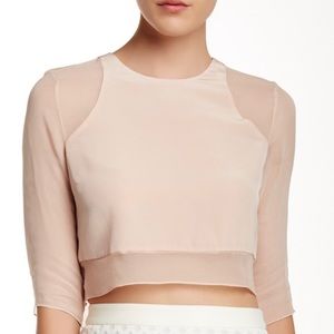 Elizabeth and James silk top
